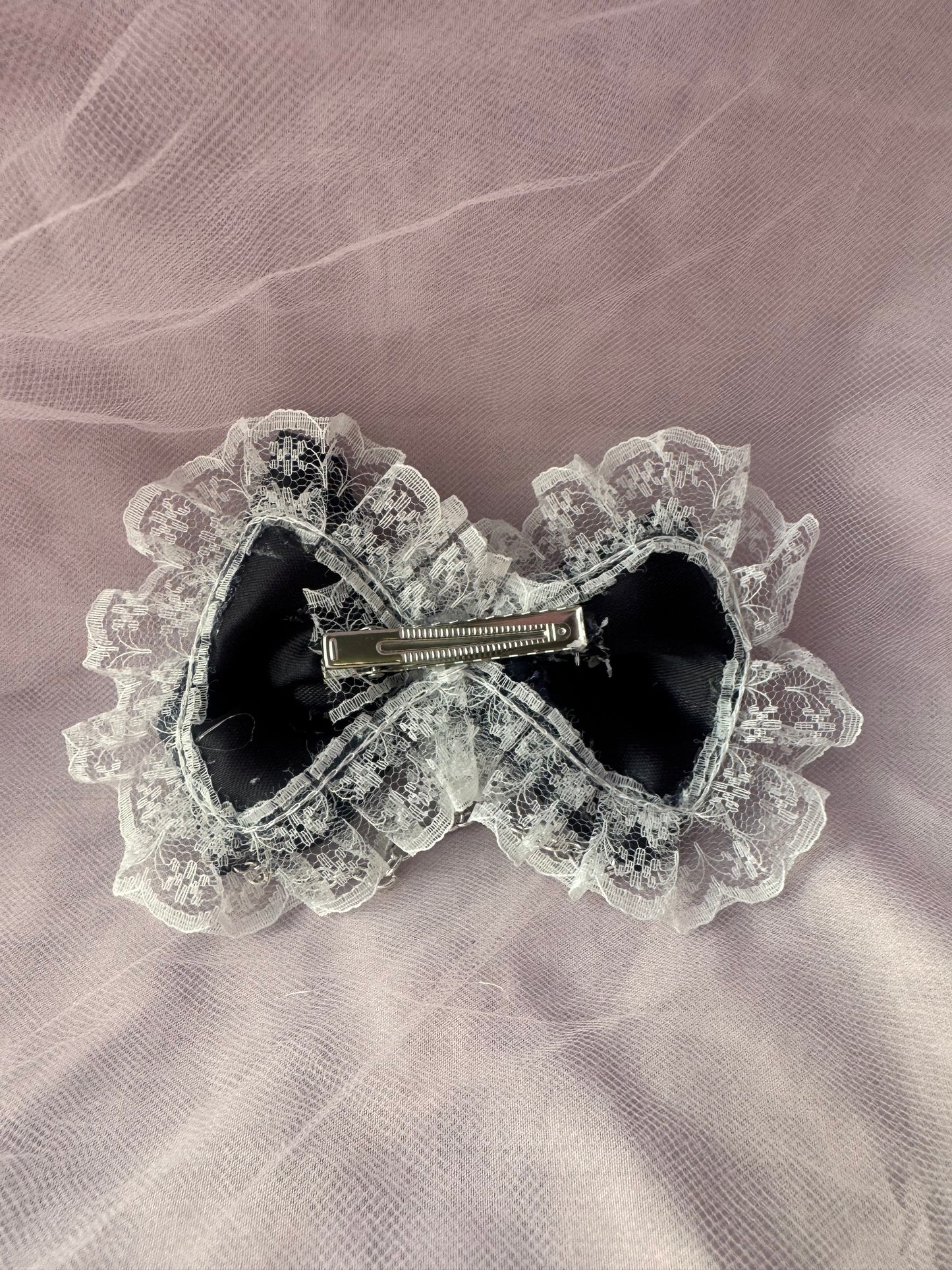 ꒰♡ grunge doll bow