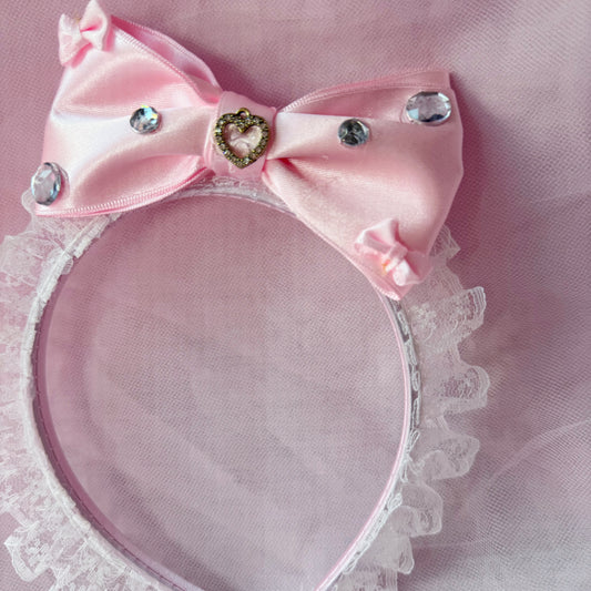 ꒰♡ darling duchess bow headband