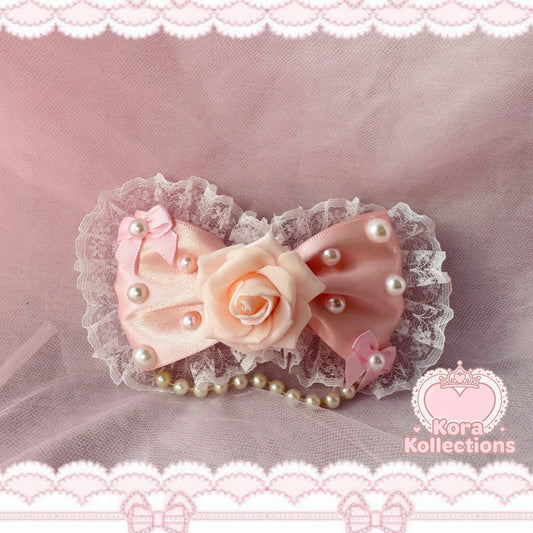 ꒰♡ rose heaven bow