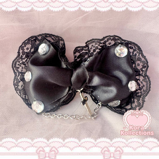 ꒰♡ dark charm bow