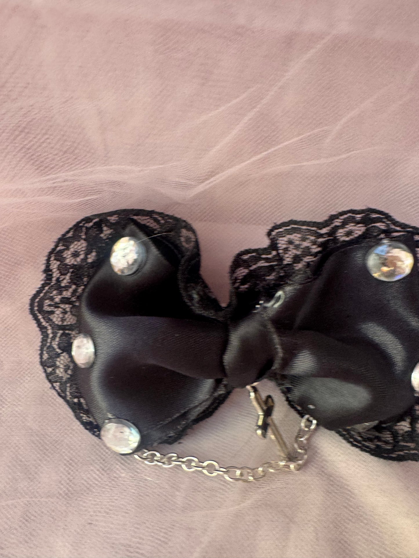 ꒰♡ dark charm bow