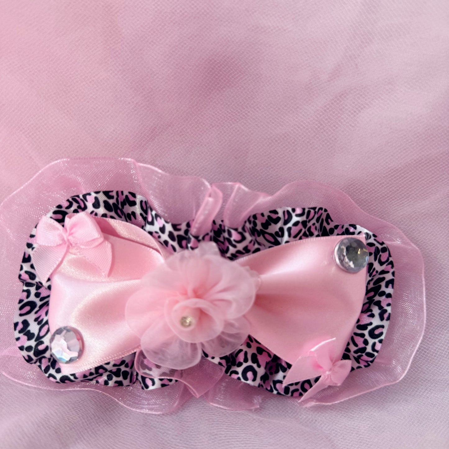 ꒰♡ blinged rose bow