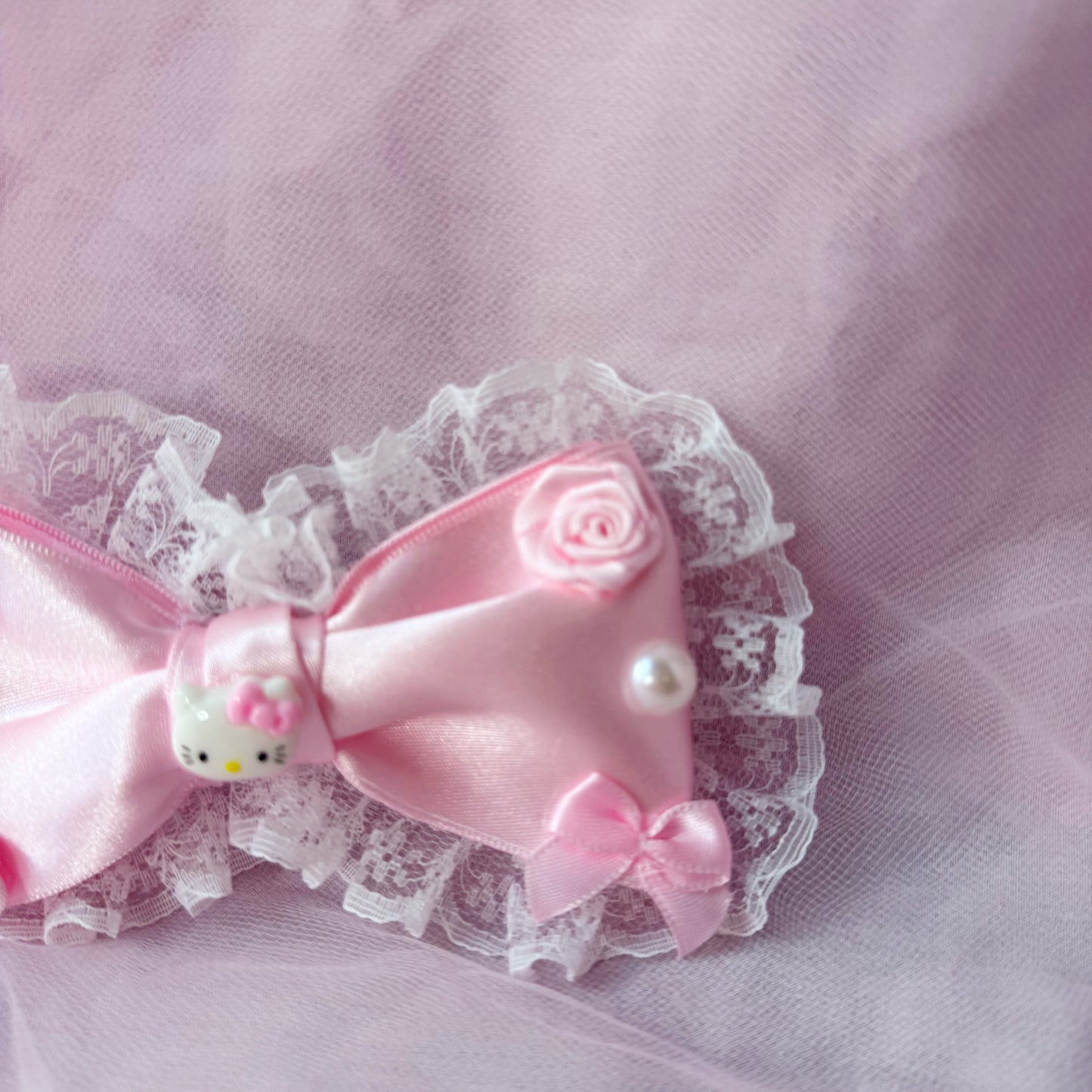 ꒰♡ meow blossom bow