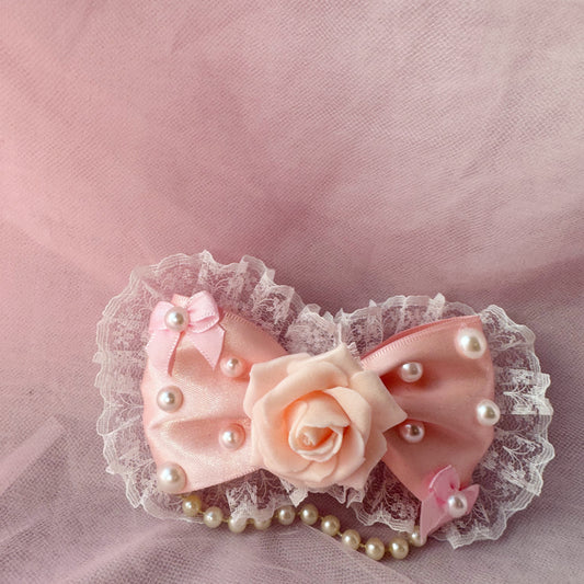 ꒰♡ rose heaven bow