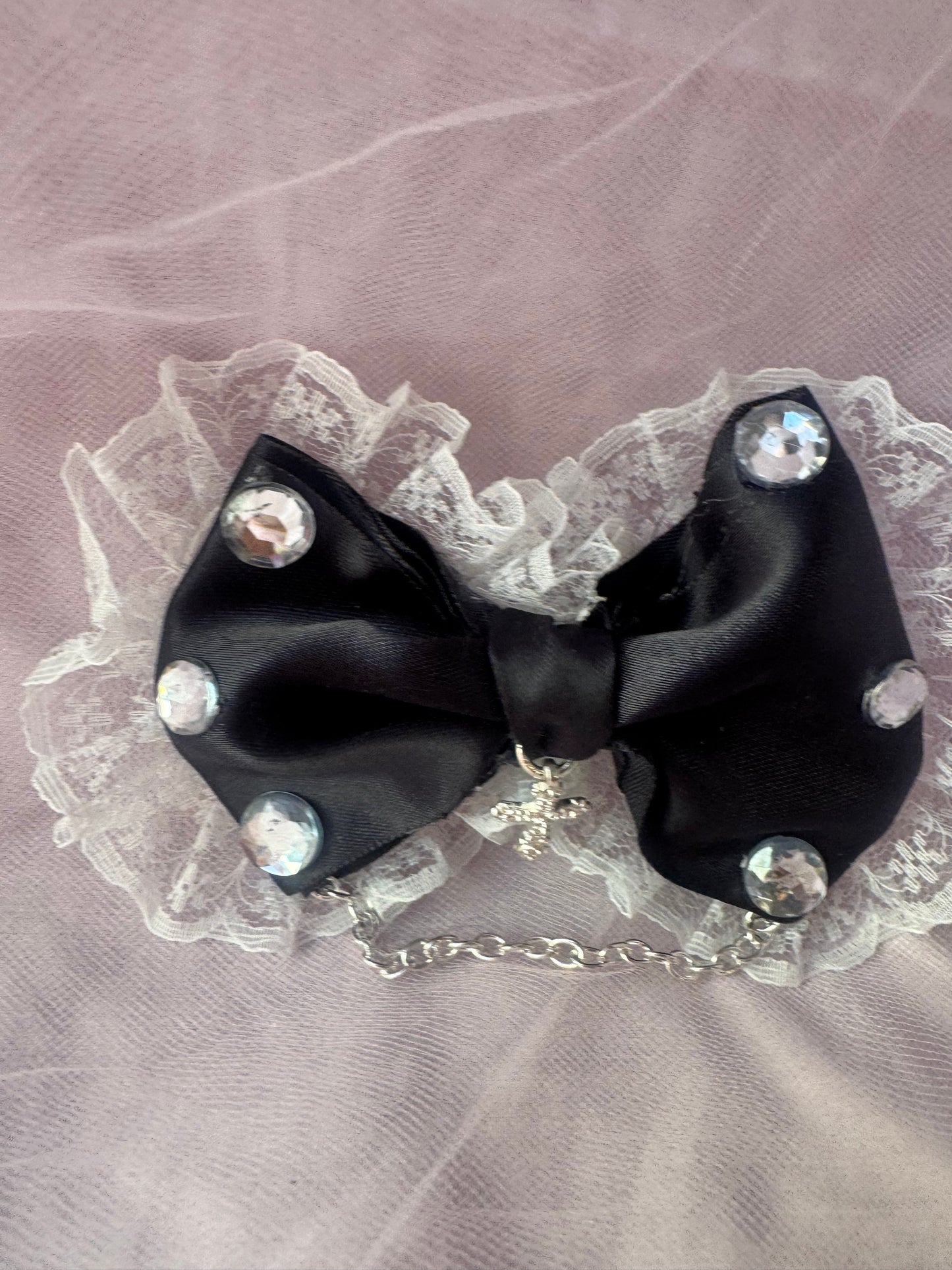 ꒰♡ grunge doll bow