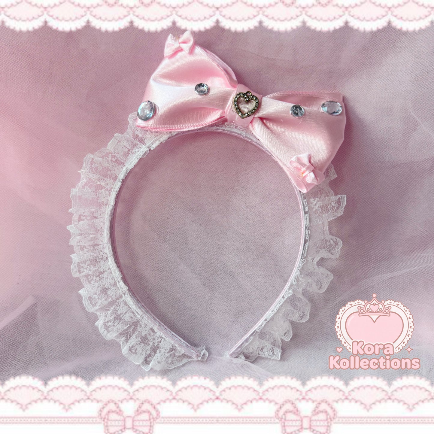 ꒰♡ darling duchess bow headband