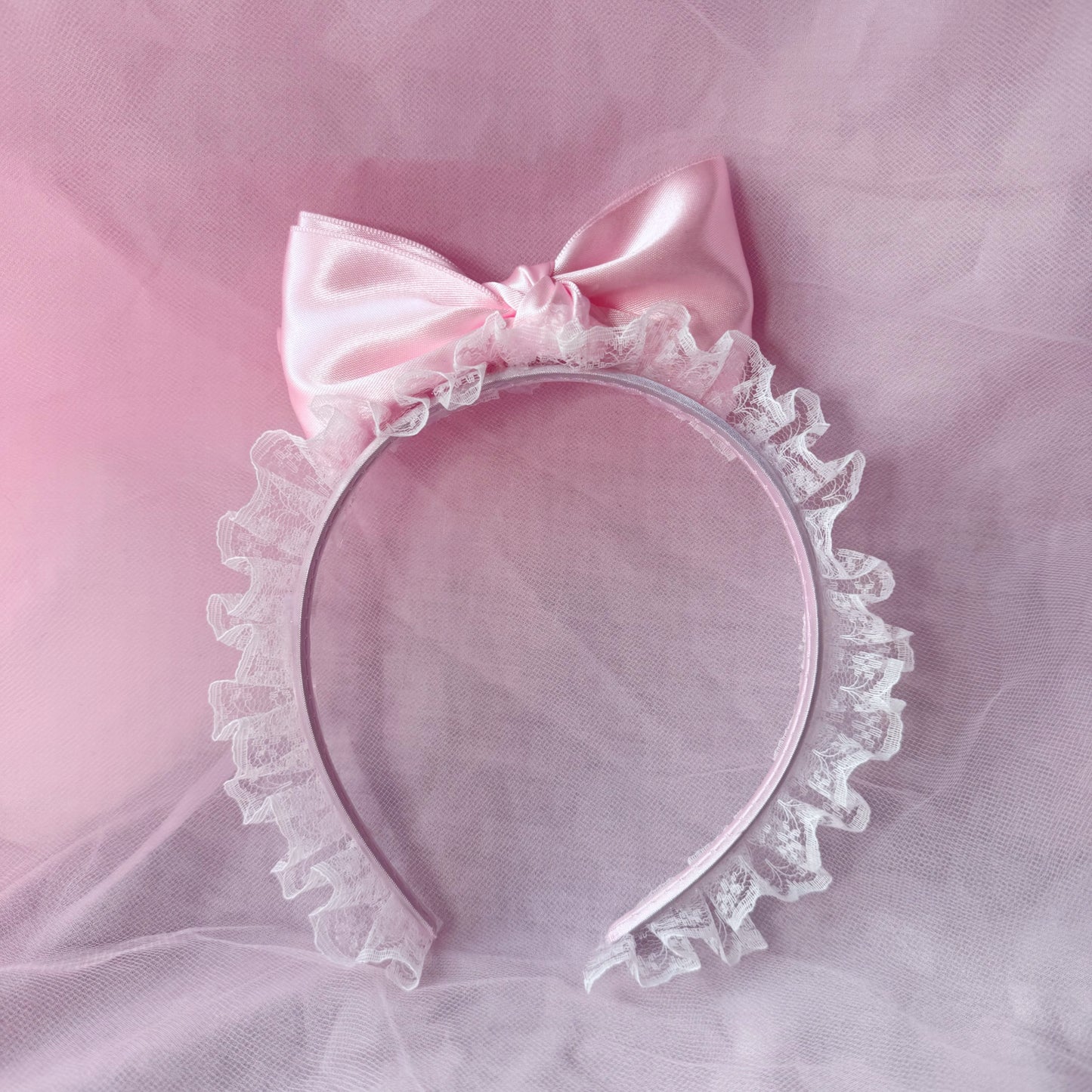 ꒰♡ royal rose bow headband
