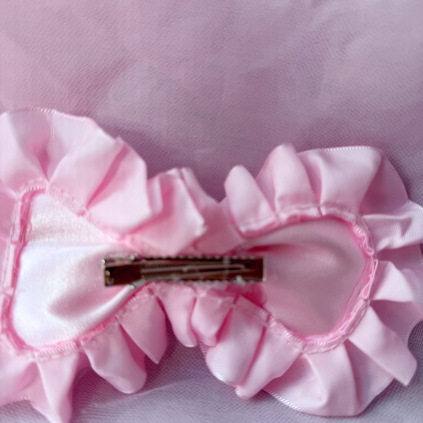 ꒰♡ blush tiara bow