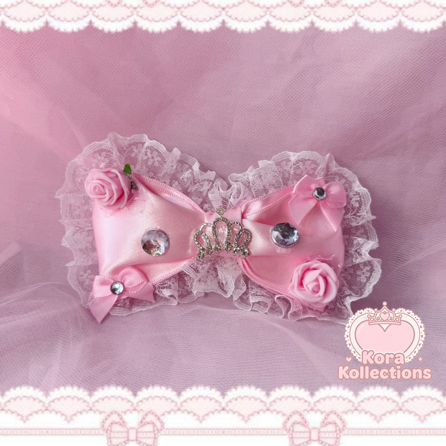 ꒰♡ satin princess bow